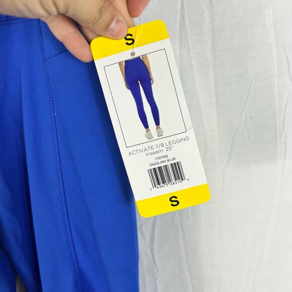 NWT Danskin Leggings Womens Small Blue High Waist Lightweight Skinny - Picture 5 of 10